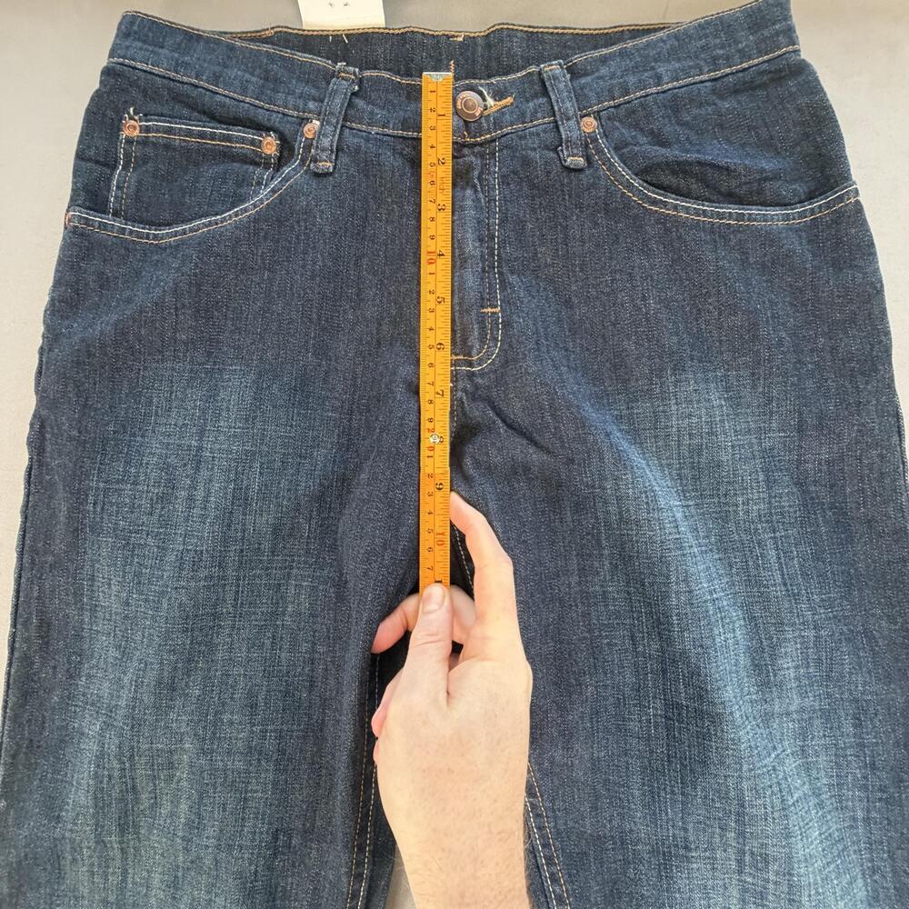 Lee Premium Select Jeans Women 18R Blue Straight Adjustable Waist Comfort 30x33 - Picture 10 of 14